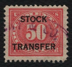 #RD9 50c Stock Transfer, Used [44] **ANY 5=FREE SHIPPING**