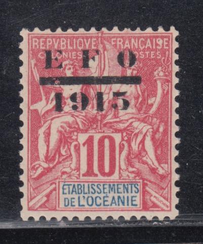 French Polynesia   #55   mnh    cat 6.75