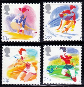 Great Britain 1988 ,  Sport  MNH Set  # 1209-1212