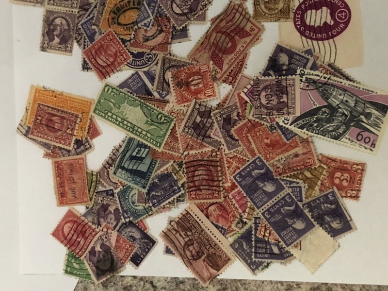 W.W. Stamps In Glassine’s Some Old US Revenue + Lots Of Other Countries