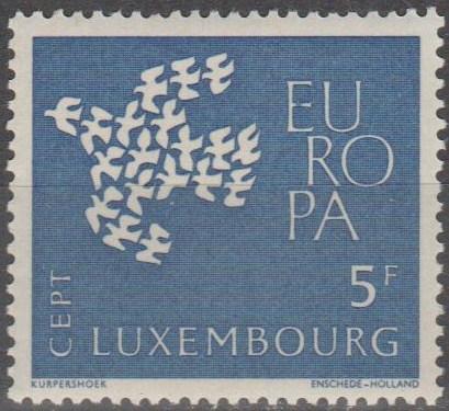 Luxembourg #383  MNH F-VF (ST2236)