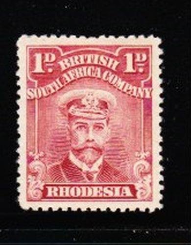 Album Treasures Rhodesia Scott # 120  1p George V Mint Hinged