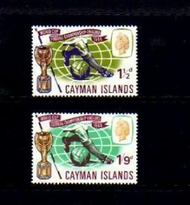 CAYMAN IS - 1966 - SOCCER - WORLD CUP - MINT  SET!