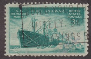 United States 939 Merchant Marine Issue 1946