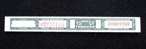 CANADA/NEWFOUNDLAND - CAT# NF TB86b - IMPORTED TOBACCO TAX PAID - USED