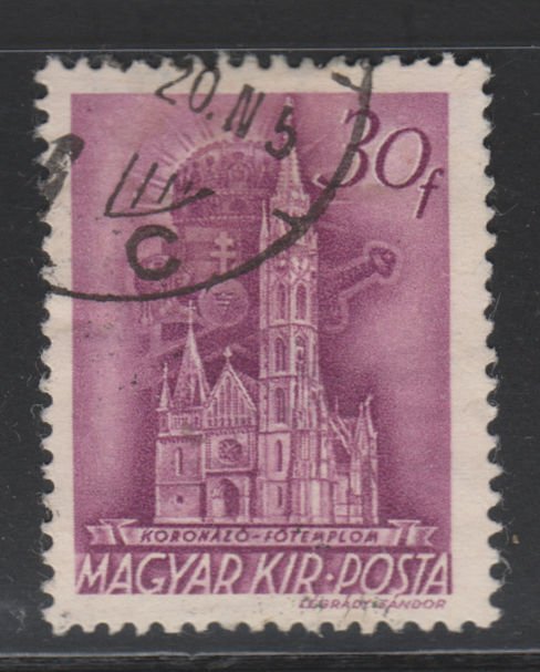 Hungary 546 Coronation Church, Budapest 1939