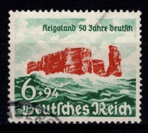 Germany 1940 50th Anniversary of Cession of Heligoland, 6pf + 94pf [Used]