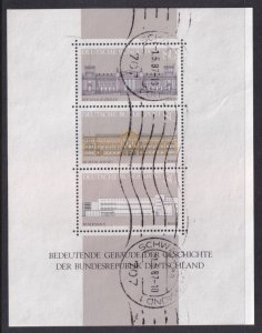 Germany 1466 Souvenir Sheet Used VF