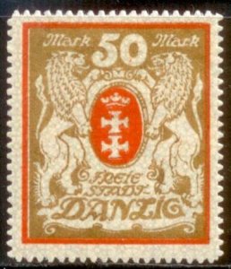 Danzig 1922 SC# 94 MNH-OG CH4