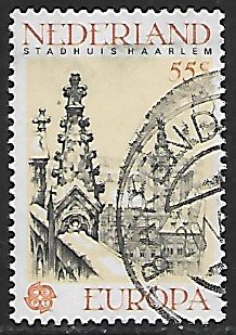 Netherlands # 577 - Haarlem City Hall - used....(P12)