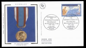 France 1997 Honouring French Soldiers in North Africa FDC