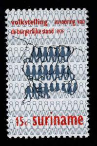 Suriname Scott 387 MH* stamp