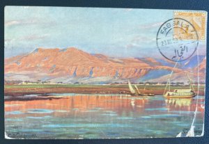 1909 Faggala Egypt Picture Postcard Cover To Plymouth England