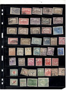 HUNGARY COLLECTION ON STOCK SHEET MINT/USED