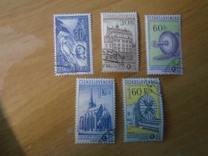 Czechoslovakia  #   913-17  used