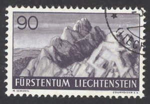 Liechtenstein Sc# 147 Used 1938 90rp Three Sisters