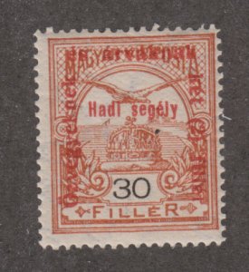 Hungary B45 Turul and St. Stephen's Crown  O/P 1915