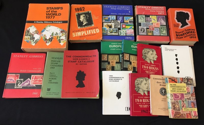 Gibbons & Bridger/Kay World Catalogues x 16 CP1377  15,5kg