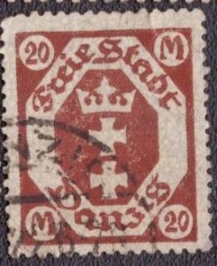 Danzig - 93 1922 Used