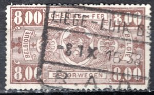Belgium; 1927: Sc. # Q166: Used Single Stamp