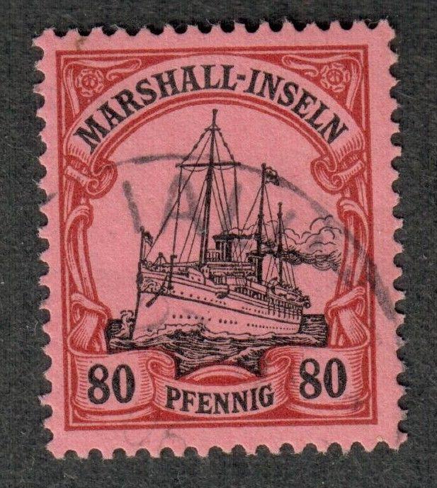 German Colonies Marshall Islands Sc#21 Used, VF, Cv. $35