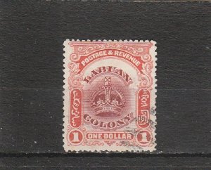 Labuan  Scott#  109  Used  (1902 Crown)