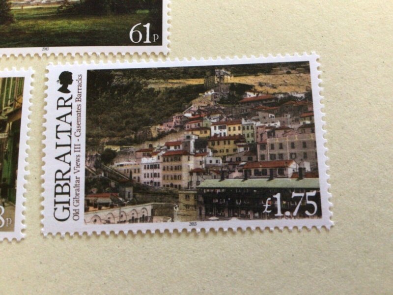 Gibraltar 2013 Views of Old Gibraltar mint never hinged  stamps  set A14050