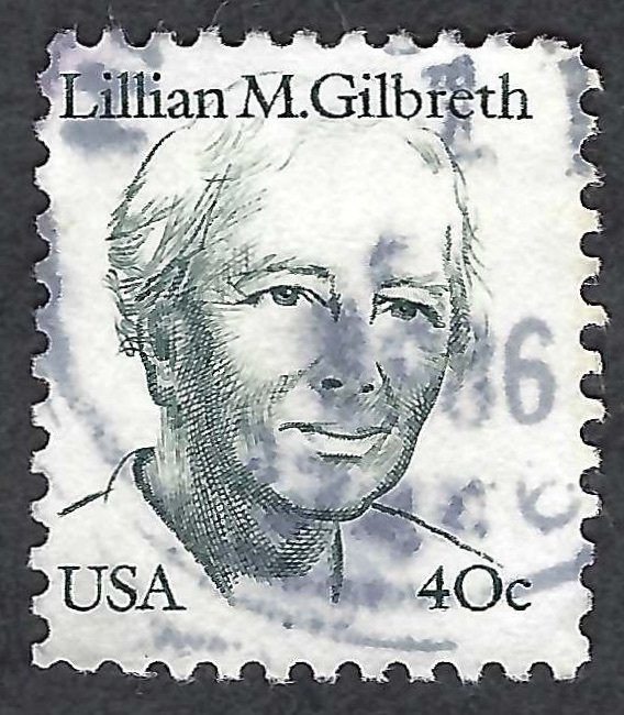 United States #1868 40¢ Lillian M. Gilbreth (1984). Used.