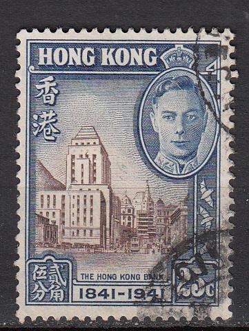 Hong Kong - 1941 KGVI 25c Sc# 172 (7958)