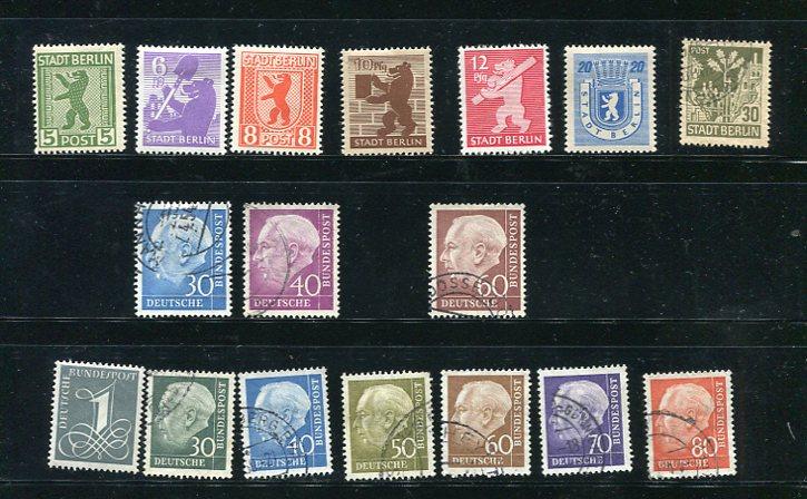 Germany 1945/.56  Used/Unused 7031