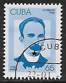 Cuba # 3710 - José Marti, Patriot - unused CTO.....{Z19}