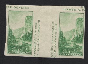 United States MINT Scott Number 769 VERT GUTTER  PAIR  MNH  VF #B17 - BARNEYS