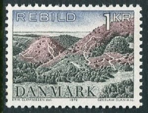 Denmark 492 two stamps, MNH. Michel 524. Rebild Hills, 1972.