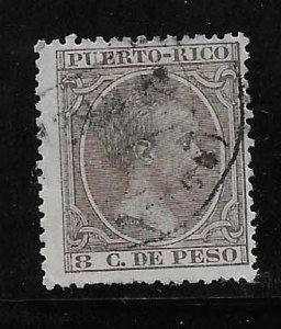 PUERTO RICO STAMP, VFU,  #17AB R35