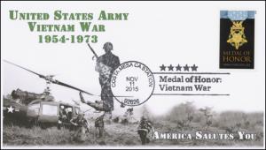 2015, Medal of Honor, Vietnam War, US Army, Veterans Day, Costs Mesa CA, 15-345