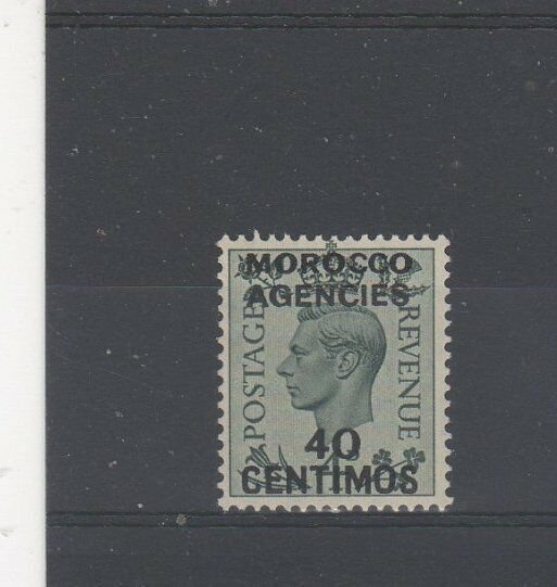 Morocco Agencies 1940 40c GB surch LMM