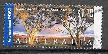Australia 2002 $1.10 Coonawarra, used, Scott #2077
