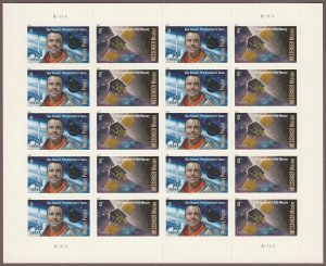 4527-28 4528a Mercury Mission/Messenger Project  Alan Shepard MNH