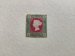 Heligoland Queen Victoria stamp A4132