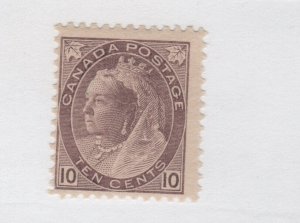 CANADA  #88 provisional overprint 2 cents on 3 cents