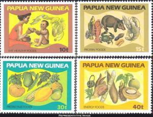 Papua Guinea Scott 562-565 Mint never hinged.