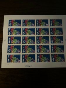 Scott# 3747 HAPPY NEW YEAR Full sheet Of 20 Stamps MNH-2003