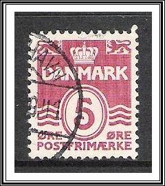 Denmark #224 Numeral Used
