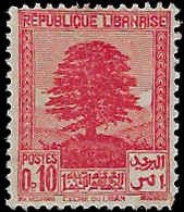 Lebanon #137 Unused OG HR; 10p Cedar of Lebanon (1937) (3)