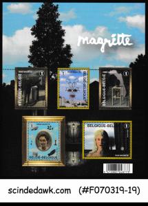 BELGIUM - 2008 RENE MAGRITTE ARTIST / PAINTINGS SG#MS4147 MIN/SHT MNH