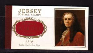 Jersey  290a//294a 1982 Links with France stamp booklet mint NH