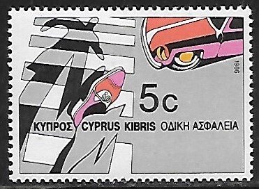 Cyprus # 678 - Road Safety - MNH.....{ZW10}