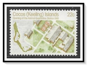 Cocos Islands #65 West Quarantine Station MNH