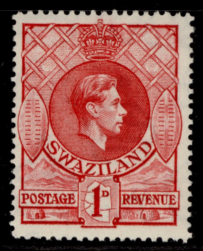 SWAZILAND GVI SG29a, 1d rose-red, M MINT.