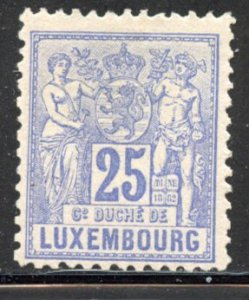 Luxembourg # 55, Mint Hinge Remain. CV $ 175.